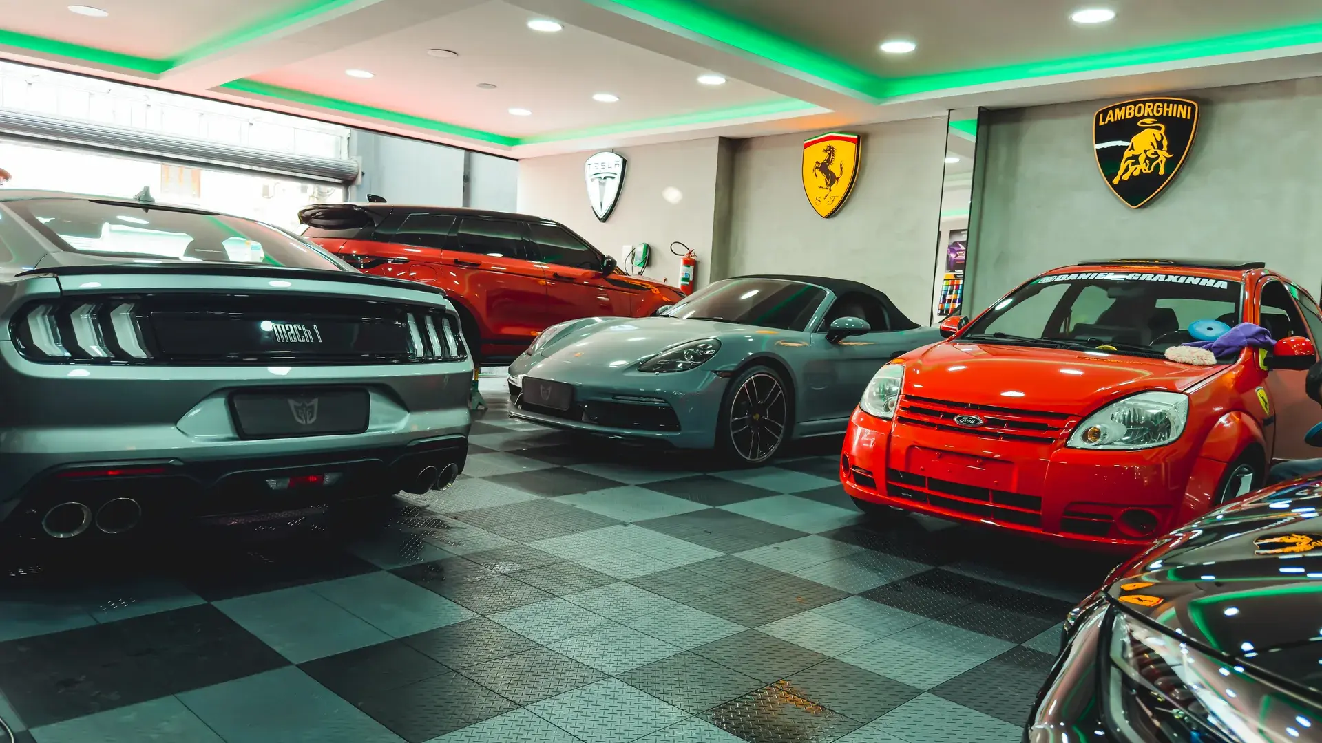 Showroom — vista interna