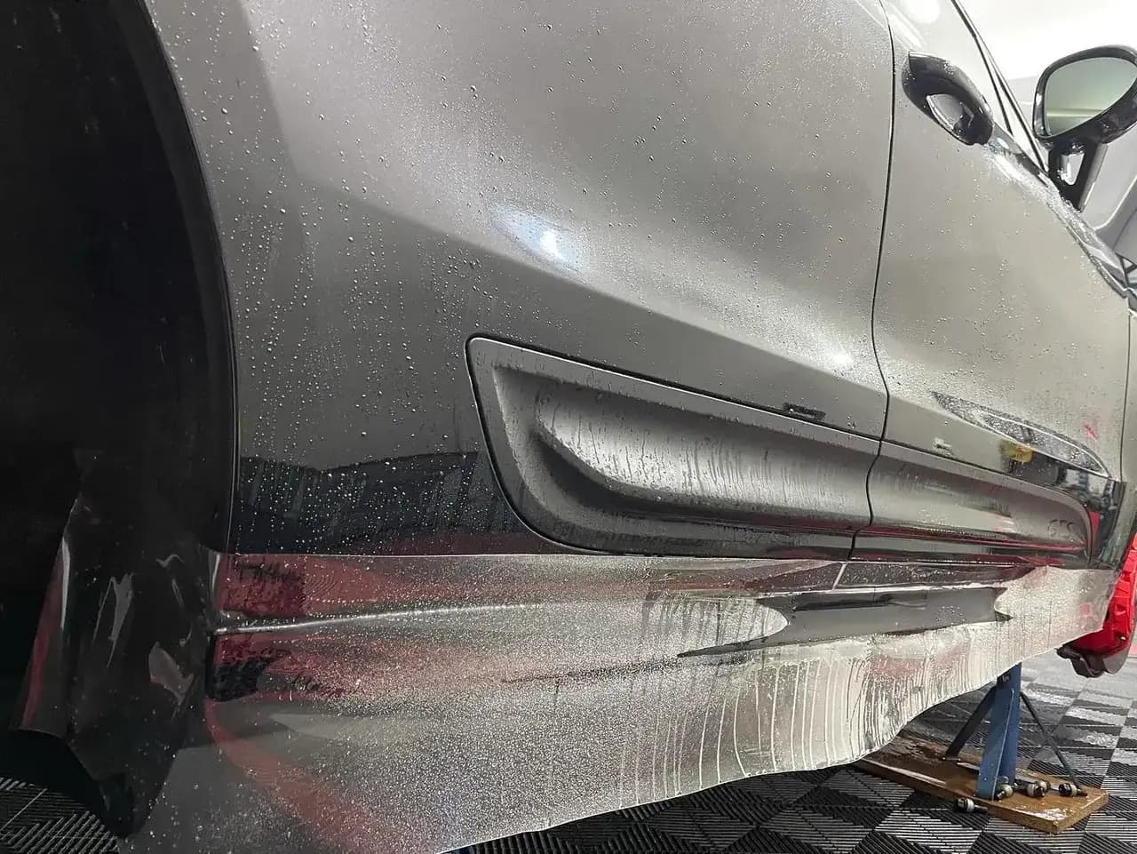 Aplicação do PPF no Porsche Macan